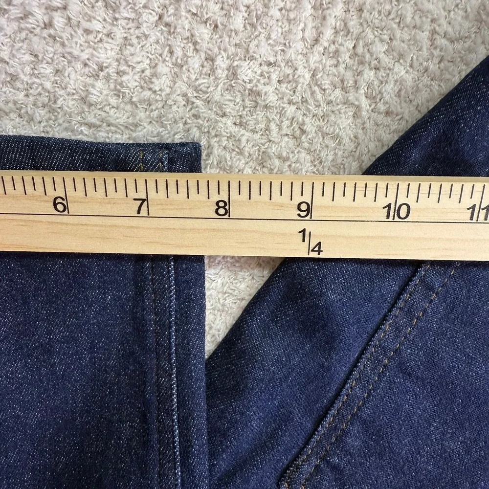 Banana Republic Dark Wash Denim Jeans Size 42x34 Tapered‎ Fit Mens
